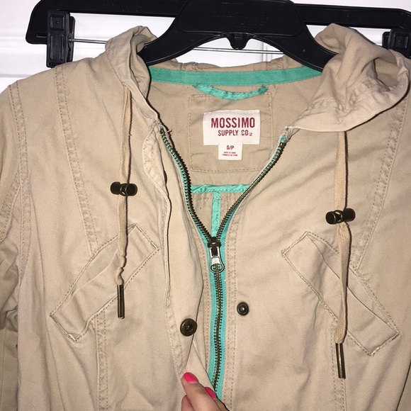 Mossimo Tan Cargo Jacket! - Picture 2 of 5